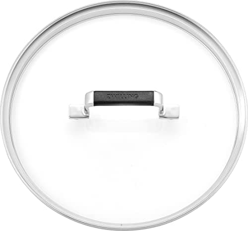 ZWILLING Cornelia Poletto 5-Piece Saucepan Set, Suitable for Induction Cookers, Stainless Steel, with Glass Lid, with Silicone Handles, Silver