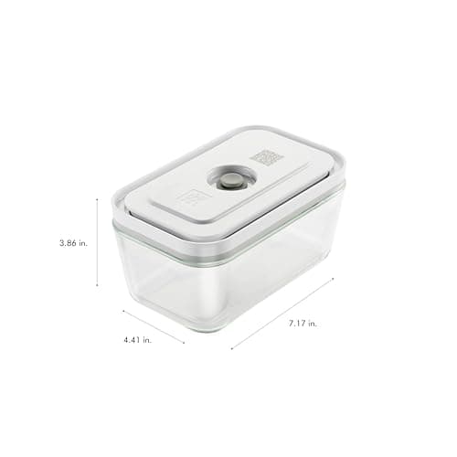 ZWILLING Fresh & Save 3-pc Glass Storage Containers with Lids, Meal Prep Containers, Assorted Sizes