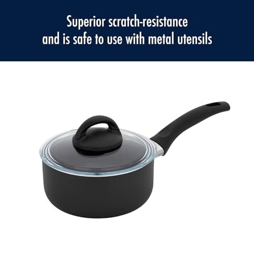 Henckels Everlift 10-Piece Nonstick cookware set, Made in Italy, durable 3-layer coating, lightweight aluminum from recycled materials, Oven safe to 400°F, Dishwasher safe