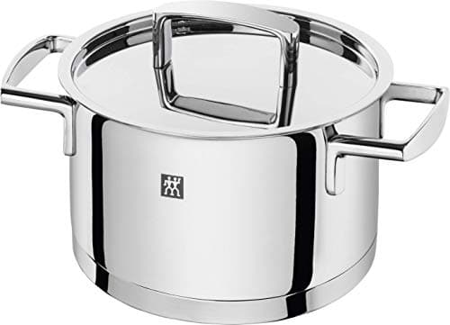 ZWILLING 5-Piece Pot-Set, with 4 Lids, Suitable for Induction, Stainless Steel, Passion