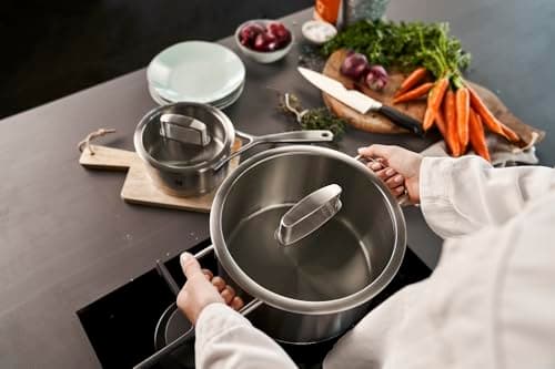 Zwilling Cookware Set Vitality 5 Parts, Stainless Steel, Silver, 48 x 38 x 28 cm