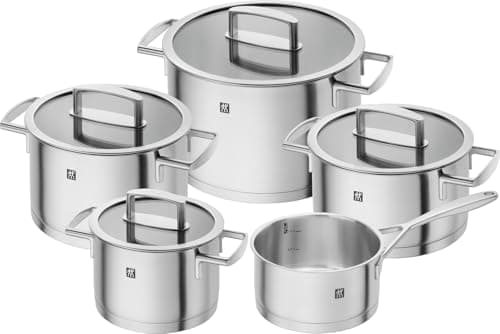 Zwilling Cookware Set Vitality 5 Parts, Stainless Steel, Silver, 48 x 38 x 28 cm
