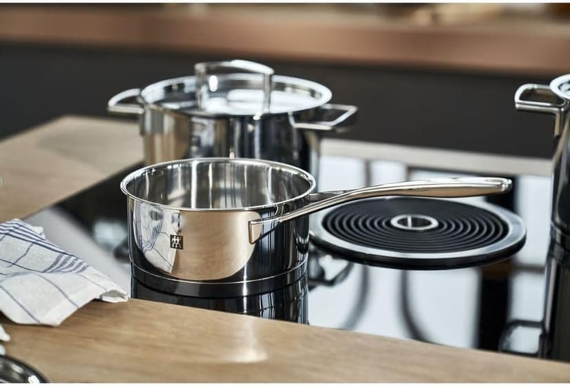 ZWILLING 5-Piece Pot-Set, with 4 Lids, Suitable for Induction, Stainless Steel, Passion