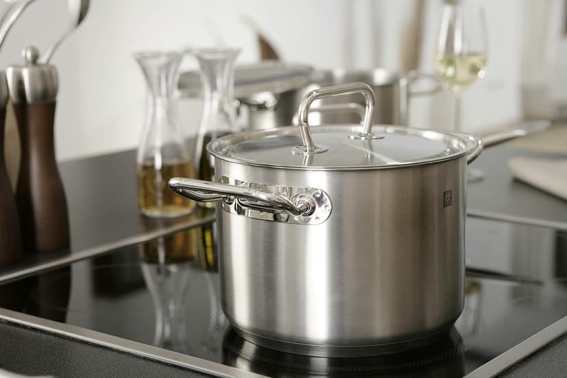 ZWILLING – TWIN CLASSIC, Rechargeable Cookware Set 5 pz., in Stainless Steel 18/10 Satin