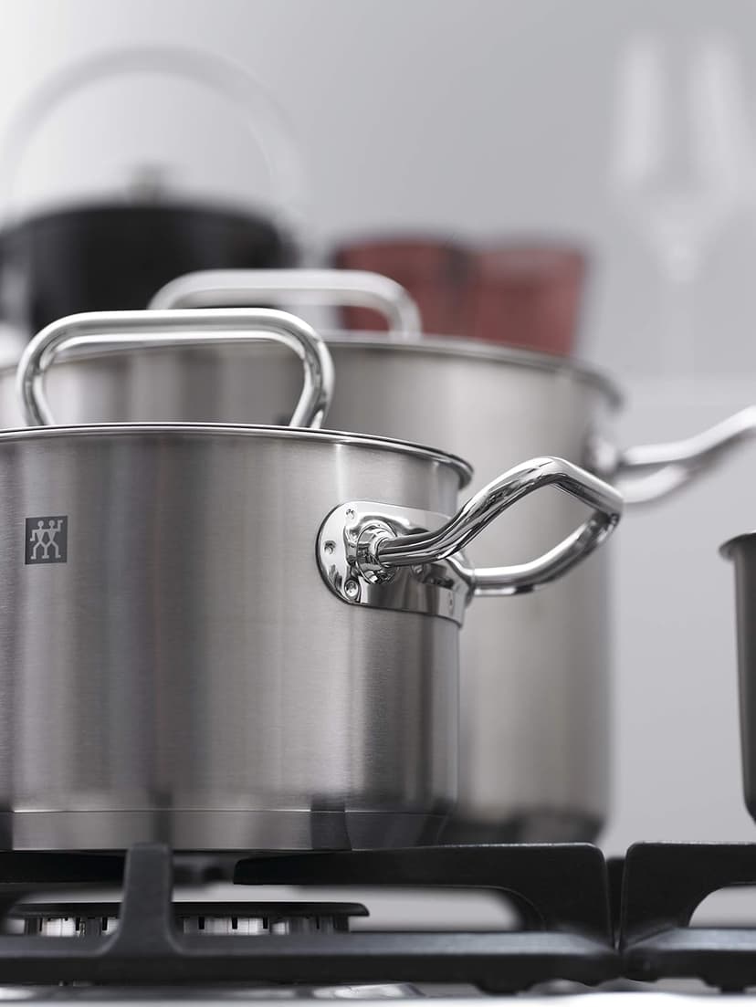 ZWILLING – TWIN CLASSIC, Rechargeable Cookware Set 5 pz., in Stainless Steel 18/10 Satin