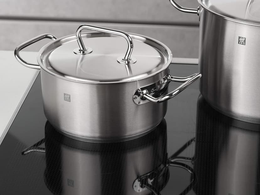ZWILLING – TWIN CLASSIC, Rechargeable Cookware Set 5 pz., in Stainless Steel 18/10 Satin