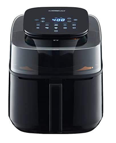 GoWISE USA 5.5 Quart Air Fryer with 180° Viewing Window
