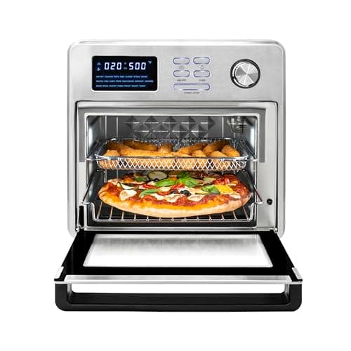 Kalorik MAXX 16 Quart Digital Air Fryer Oven, in Stainless Steel (AFO 47797 SS)