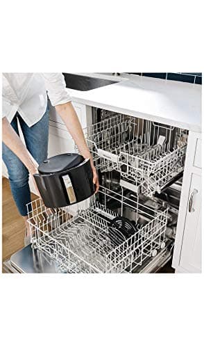 Ninja AF161 Max XL Air Fryer that Cooks, Crisps, Roasts, Bakes, Reheats and Dehydrates, with 5.5 Quart Capacity, and a High Gloss Finish, Grey