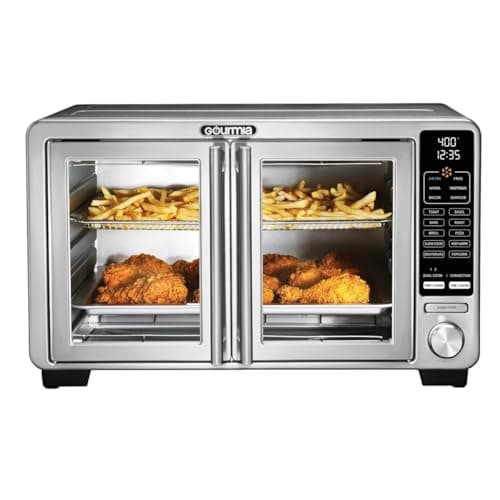 Gourmia XL Digital Air Fryer Toaster Oven with Single-Pull French Doors