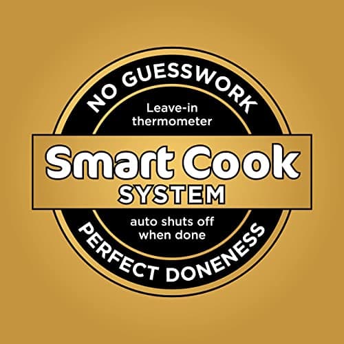 Ninja DZ550 Foodi 10 Quart 6-in-1 DualZone Smart XL Air Fryer with 2 Independent Baskets, Smart Cook Thermometer for Perfect Doneness, Match Cook & Smart Finish to Roast, Dehydrate & More, Grey (Renewed)