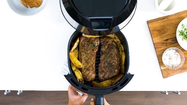 T-fal Easy Fry XXL Air Fryer & Grill Combo with One-Touch Screen, 8 Preset Programs, 5.9 quarts, Black & Stainless Steel