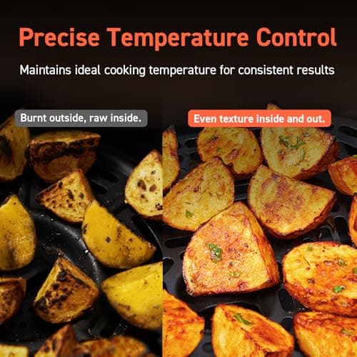COSORI Air Fryer 9-in-1, Compact & Large 6-Qt, Fast Turbo Modes, 90-450°F Even Results, Precision Heating, Up to 95% Less Oil*, Roast, Bake, Dry, Reheat, Frozen, Broil, Proof, 120V, TurboBlaze, Grey