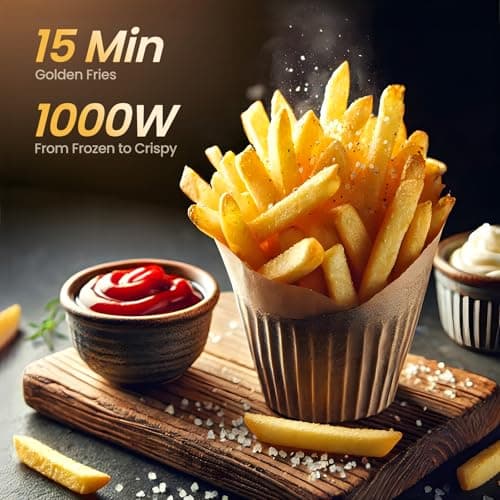 Small Compact Air Fryer, 2.1QT, 4-in-1 Small Mini Airfryer, Bake, Roast, Reheat, 98% Less Oil, Adjustable Temperature Control w/ 60min Timer, Quiet, Nonstick & Dishwasher Safe, BPA-Free, Grey