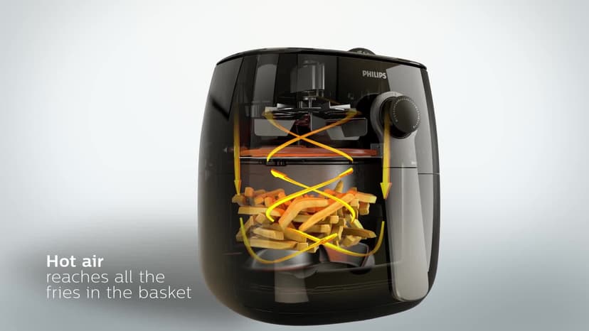 Philips Kitchen Appliances Philips TurboStar Technology Airfryer, Analog Interface
