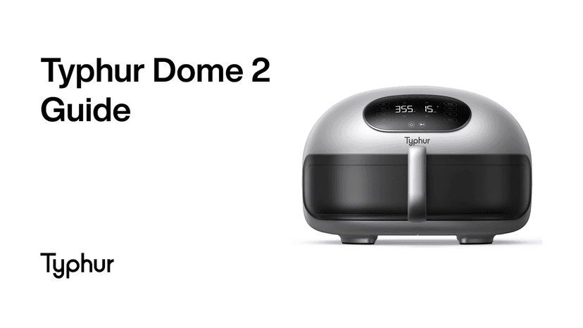 Dome 2 Air Fryer, Extra Large Airfryer with Superior Airflow, Self-cleaning Smart Digital Fryer with PFAS free Basket for Quick Easy Meals, Up to 32 Chicken Wings Capacity [New Version]