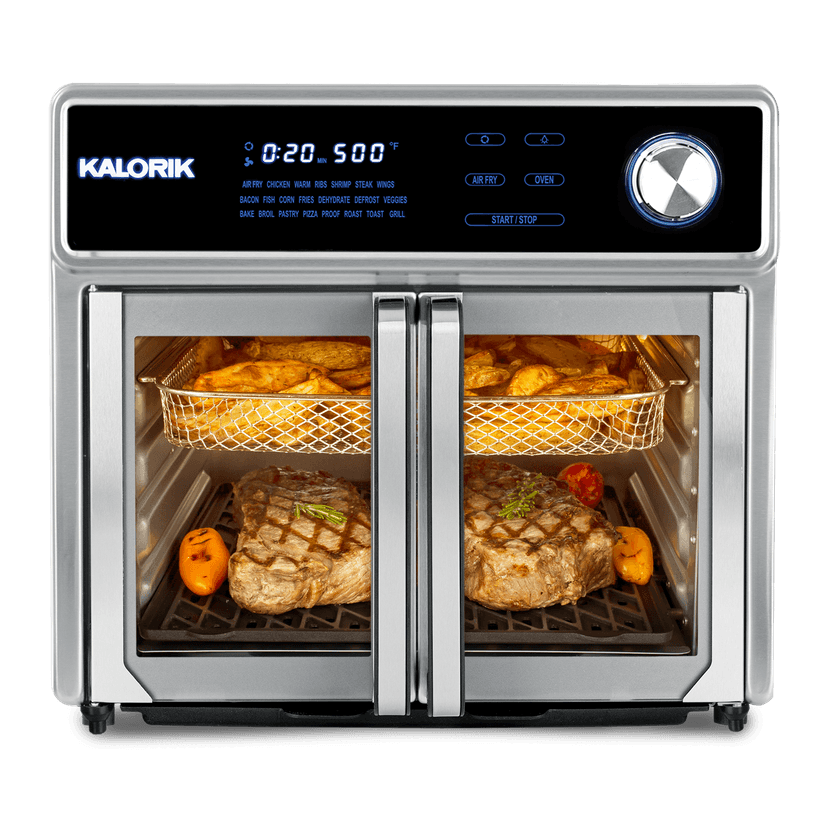 Kalorik MAXX 26 Quart Digital Air Fryer Oven Grill, Stainless Steel (AFO 47631 SS2)