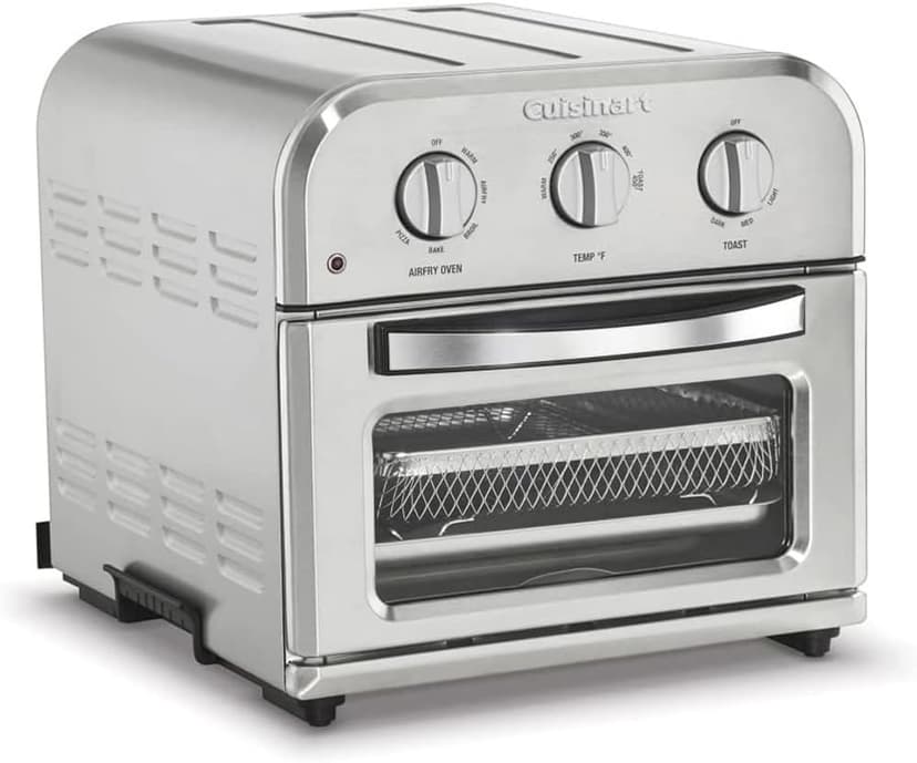 Cuisinart TOA-26FR Compact AirFryer Convection Toaster Oven Stainless Steel (Renewed)
