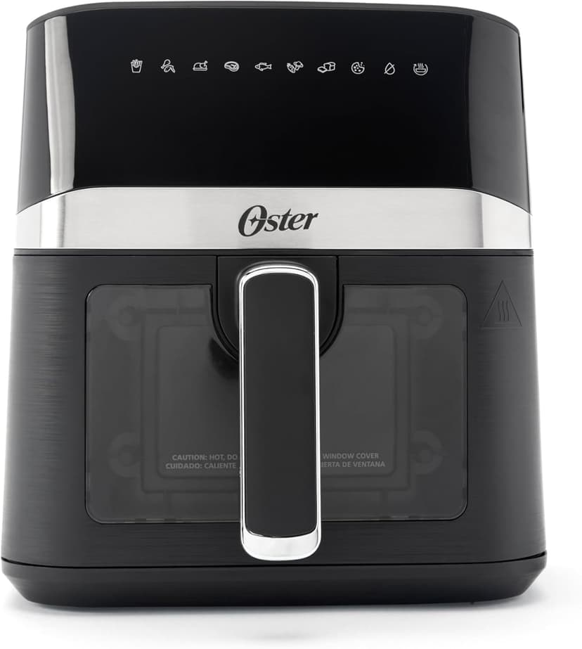 Oster Digital Air Fryer, 4 Quart Medium Size with Window
