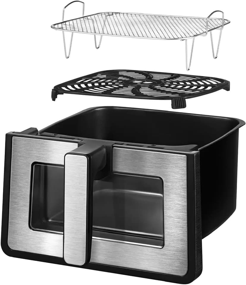 Gourmia GOURMIA Digital Air Fryer, 7.5 Liter with Window and Light, Mod. GAF858