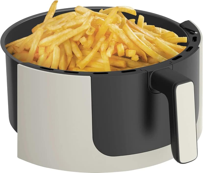 Bella-Pro SmartCrisp 8-Quart Air Fryer, Digital Touchscreen, Nonstick Ceramic Coating, 6 Cooking Presets, 1700W Power, Oil-Free Cooking, Family-Sized Capacity, Dishwasher-Safe, Oatmilk