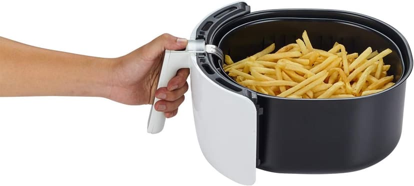 GoWISE USA XL 8-in-1 Digital Air Fryer with Recipe Book, 5.8-Qt, 1700 Watts, White