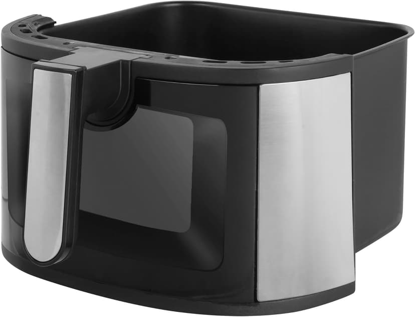 Kalorik 5 Quart Touchscreen Air Fryer with Window, Stainless Steel (FT 52328 SS)