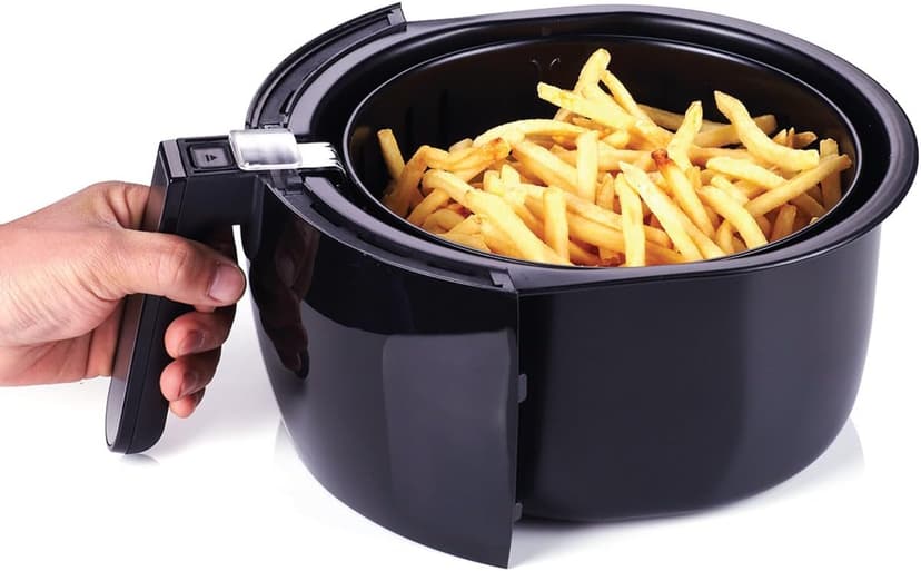 GoWISE USA Ming's Mark GW22621 Electric Air Fryer, 3.7 QT, Black