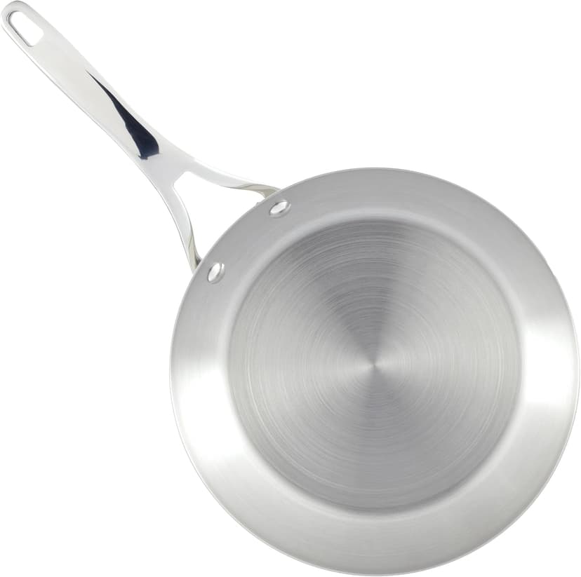 Anolon Nouvelle Stainless Steel Cookware Pots and Pans Set, 10 Piece