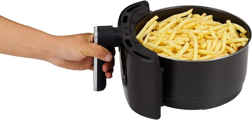 GoWISE USA GW22921-S 8-in-1 Digital Air Fryer with Recipe Book, 5-Qt, Black