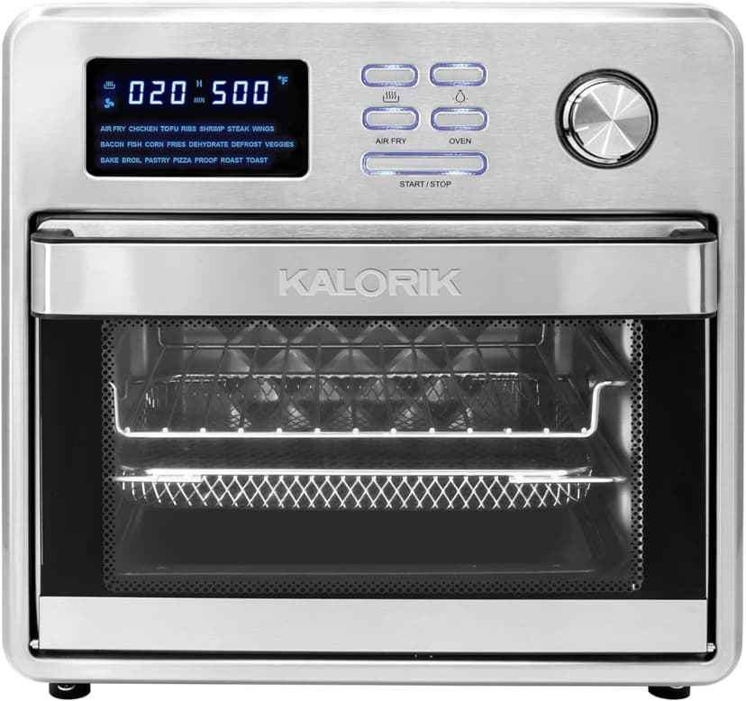 Kalorik MAXX 16 Quart Digital Air Fryer Oven, in Stainless Steel (AFO 47797 SS)