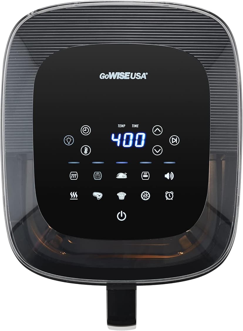 GoWISE USA 5.5 Quart Air Fryer with 180° Viewing Window