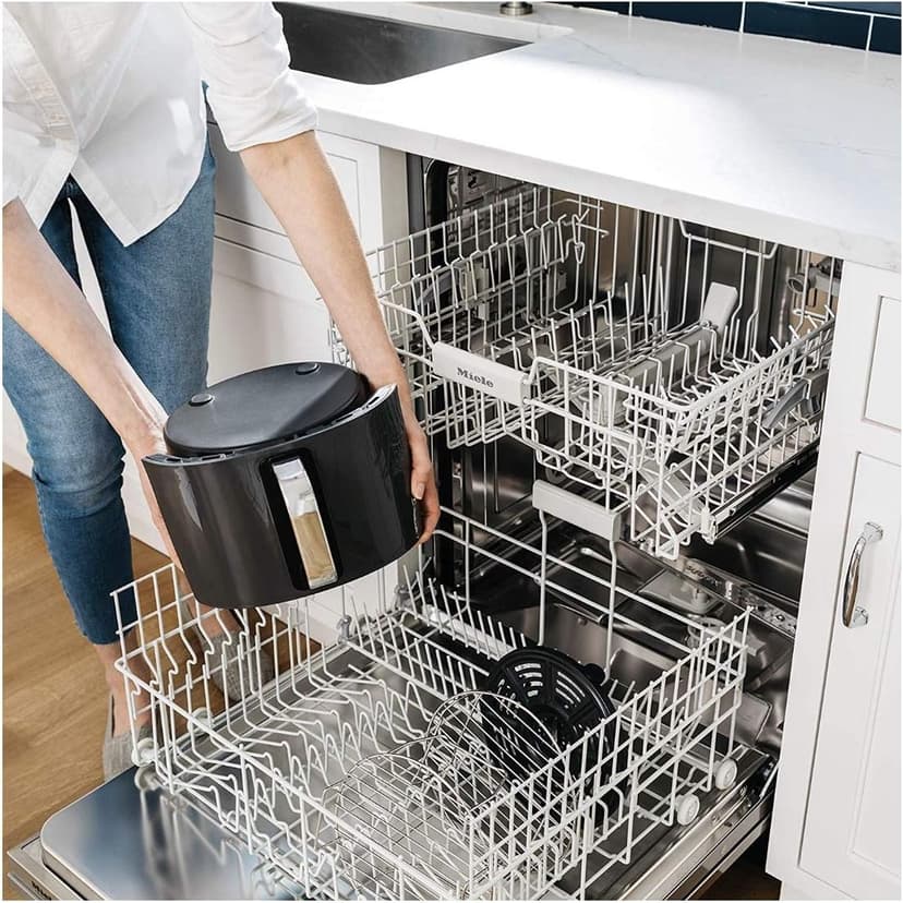 Ninja AF161 Max XL Air Fryer that Cooks, Crisps, Roasts, Bakes, Reheats and Dehydrates, with 5.5 Quart Capacity, and a High Gloss Finish, Grey