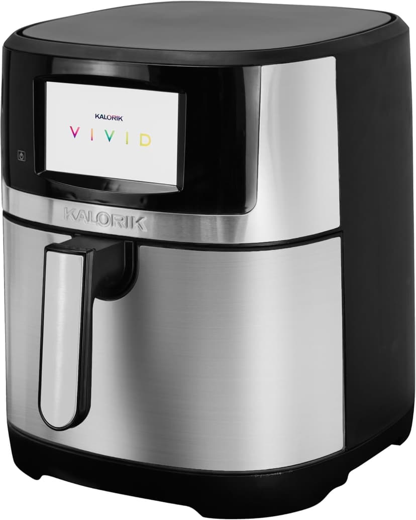 Kalorik VIVID SELECT 7 Quart High-Resolution Air Fryer with Selector Controls, Stainless Steel