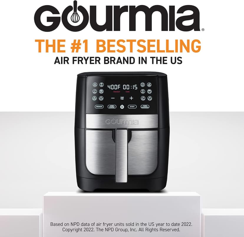Gourmia Air Fryer Black (8 Quart)
