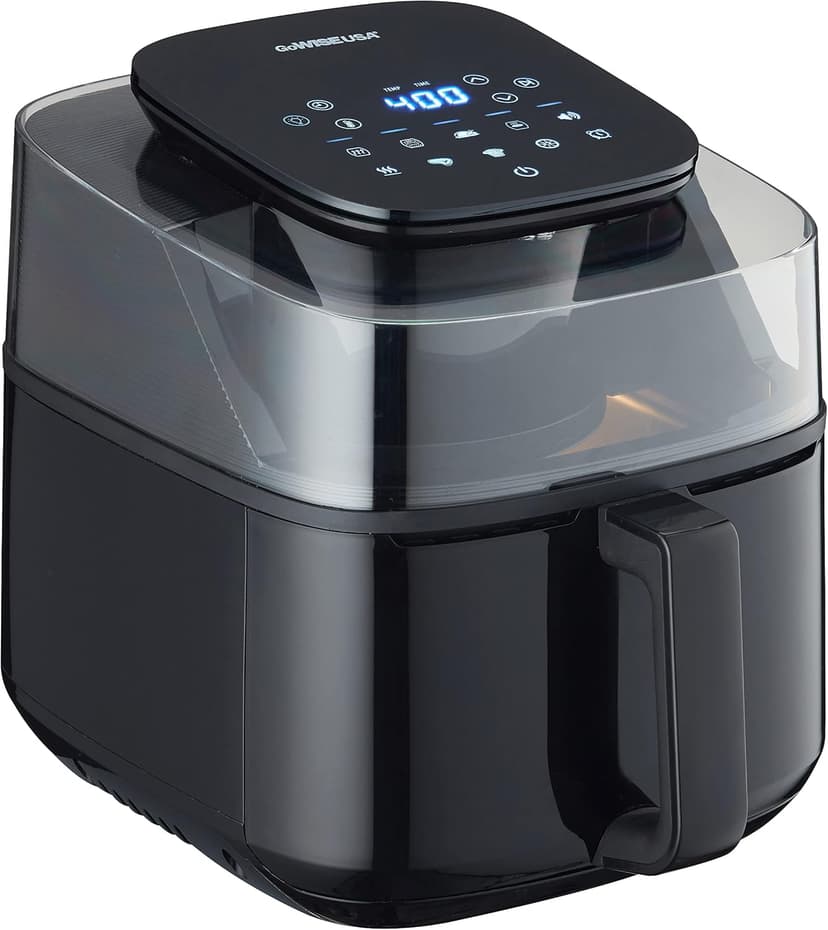 GoWISE USA 5.5 Quart Air Fryer with 180° Viewing Window