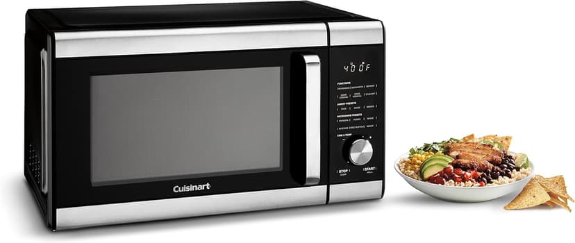 Cuisinart 3-in-1 Microwave AirFryer Oven, Black