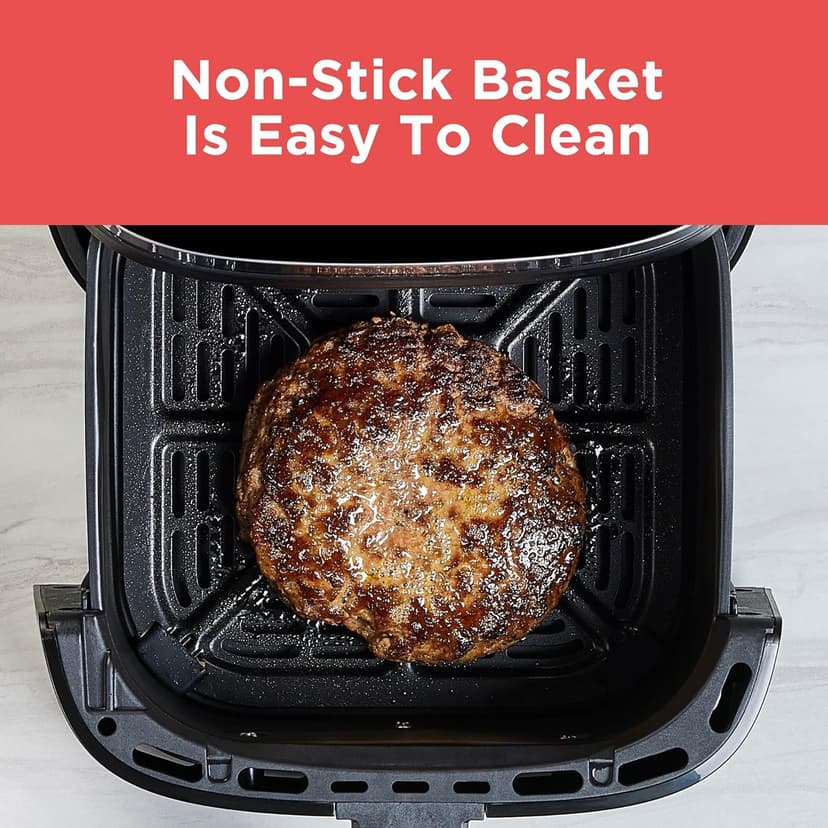 BLACK+DECKER Purifry 2QT Air Fryer, Crispy Deep Fried Taste without the Fat, Plus Bake, Dehydrate, and Keep Food Warm, Digital Touchscreen and Auto Shut-Off