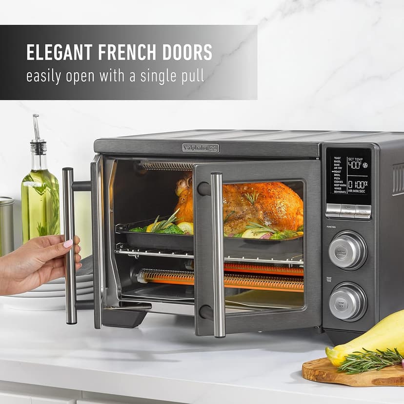 Calphalon® Performance Countertop French Door Air Fryer Oven, 11-in-1 Convection Toaster Oven
