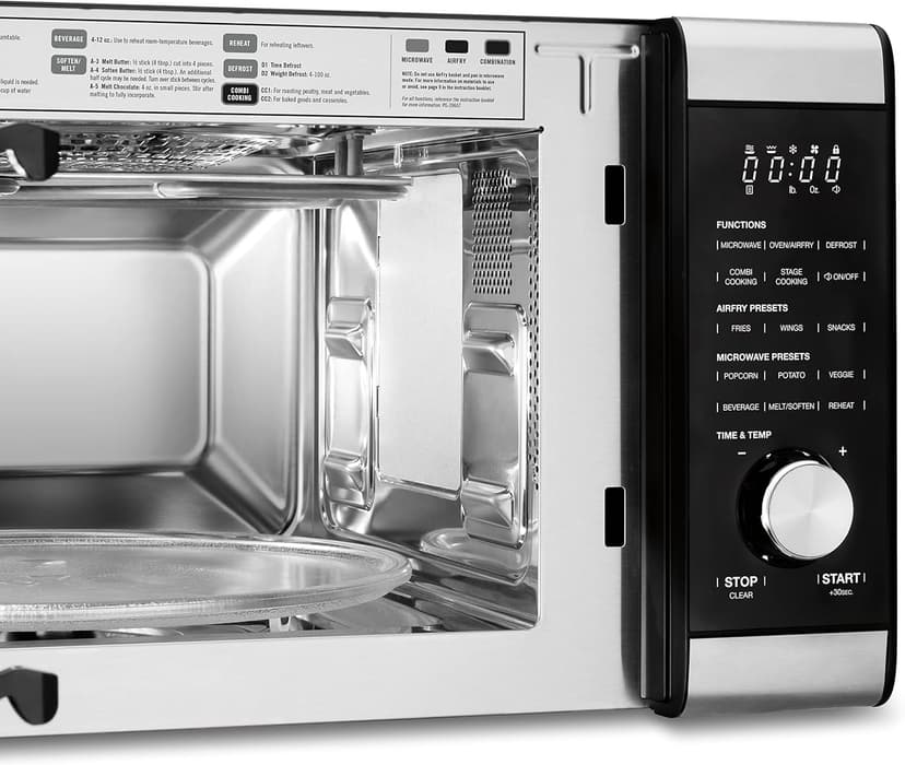 Cuisinart 3-in-1 Microwave AirFryer Oven, Black