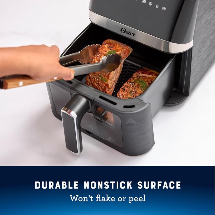 Oster Digital Air Fryer, 4 Quart Medium Size with Window