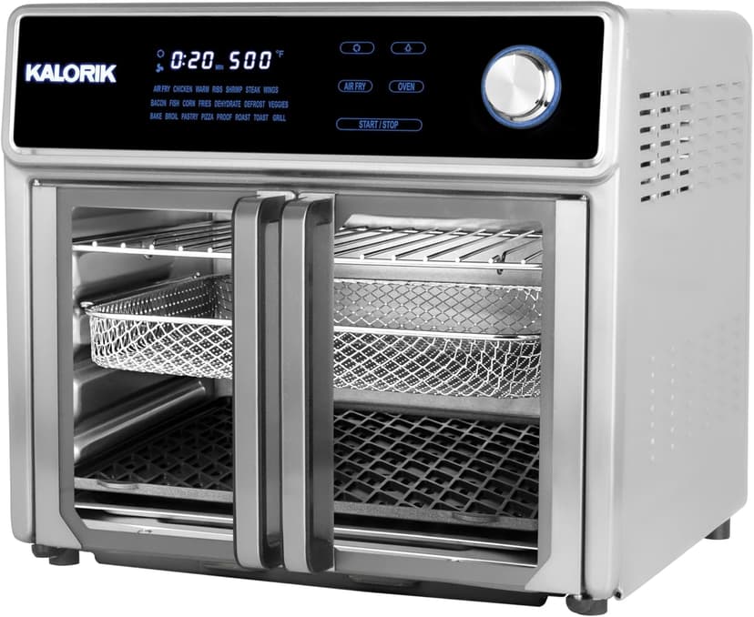 Kalorik MAXX 26 Quart Digital Air Fryer Oven Grill, Stainless Steel (AFO 47631 SS2)