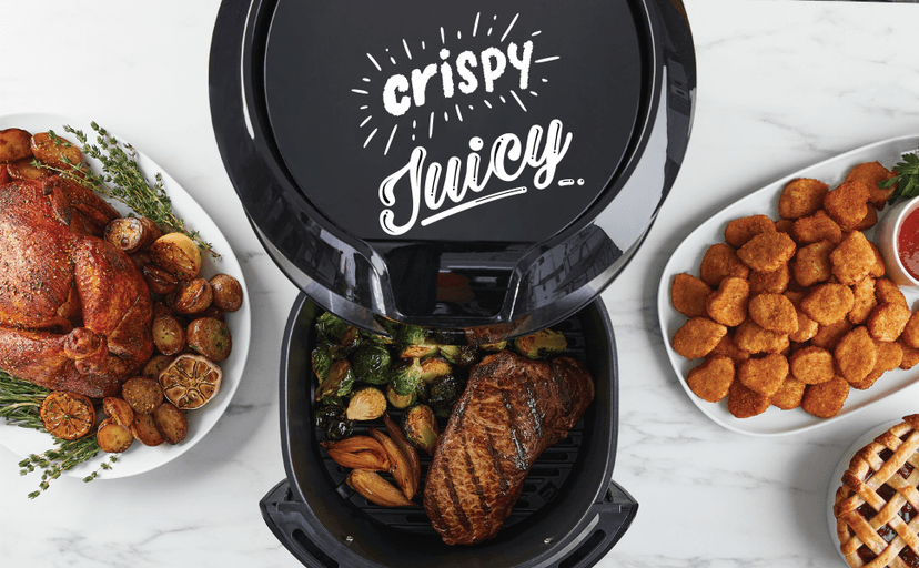 T-fal Easy Fry XXL Air Fryer & Grill Combo with One-Touch Screen, 8 Preset Programs, 5.9 quarts, Black & Stainless Steel